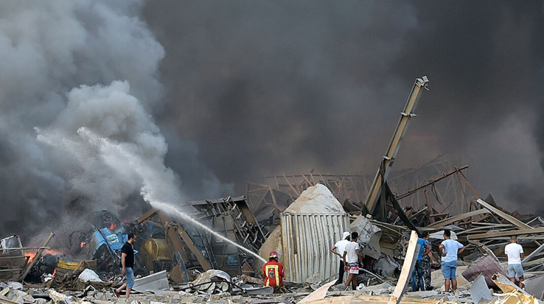 Η φονική έκρηξη στον Λίβανο έγινε αντιληπτή στην Κύπρο