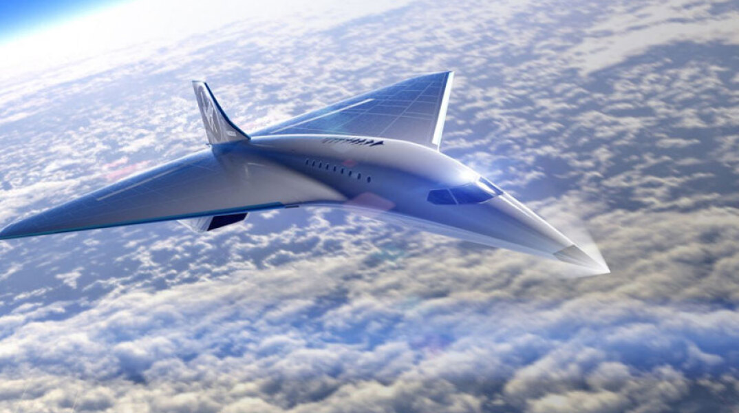 Το φουτουριστικό νέο υπερηχητικό τζετ της Virgin Galactic
