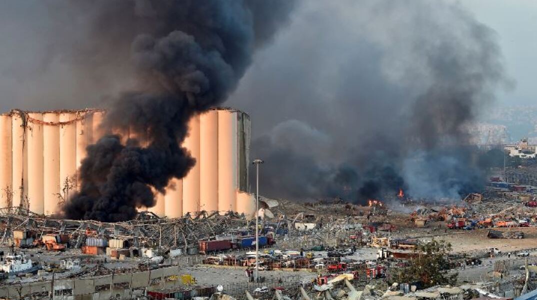 Εκρήξεις στη Βηρυτό 