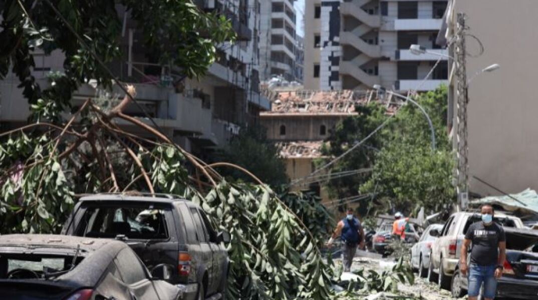 Μεγάλες καταστροφές στη Βηρυτό 