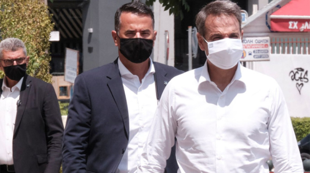 Επίσκεψη του πρωθυπουργού, Κυριάκου Μητσοτάκη, στο υπουργείο Μεταφορών