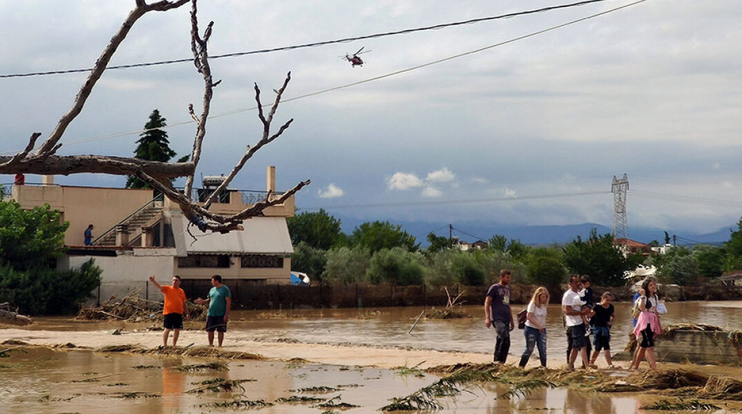 Κακοκαιρία με νεκρούς στην Εύβοια