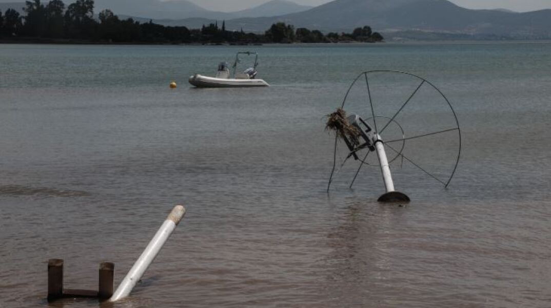 Πλημμύρες στην Εύβοια
