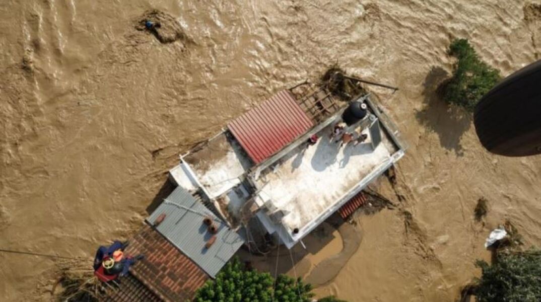 Πλημμύρες στην Εύβοια