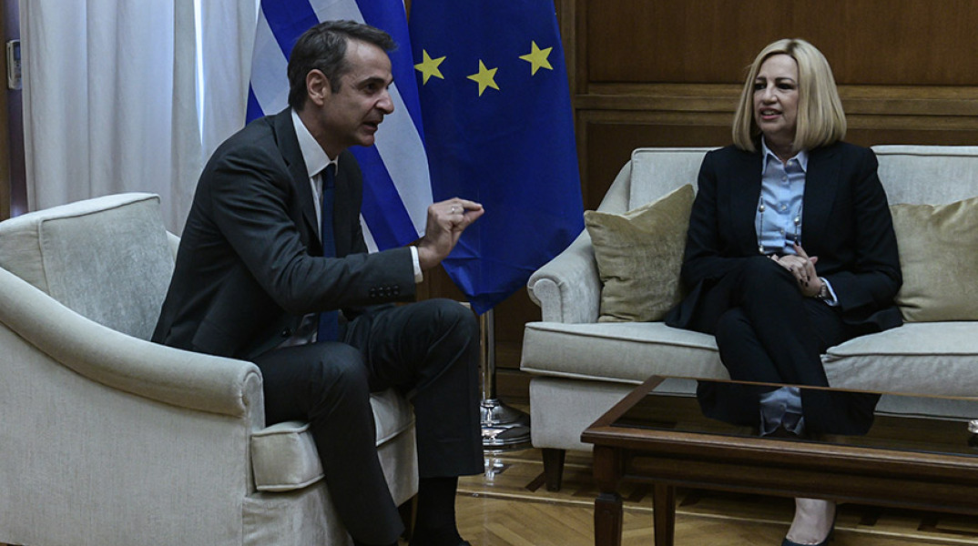 ΣΥΝΑΝΤΗΣΗ ΤΟΥ ΠΡΩΘΥΠΟΥΡΓΟΥ ΚΥΡ. ΜΗΤΣΟΤΑΚΗ ΜΕ ΤΗΝ ΠΡΟΕΔΡΟ ΤΟΥ ΚΙΝ.ΑΛ. Φ ΓΕΝΝΗΜΑΤΑ