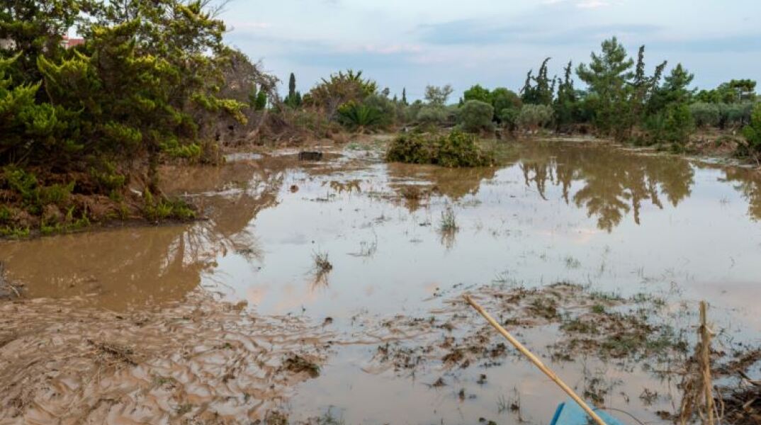 Πλημμύρες στην Εύβοια