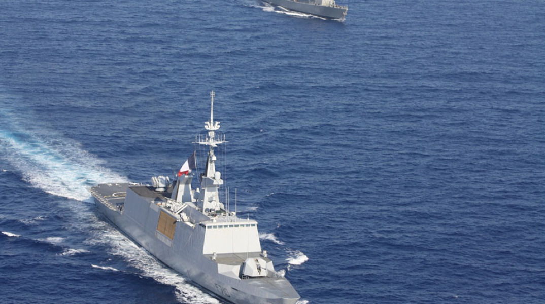 Κοινή ναυτική άσκηση Ελλάδας - Γαλλίας 