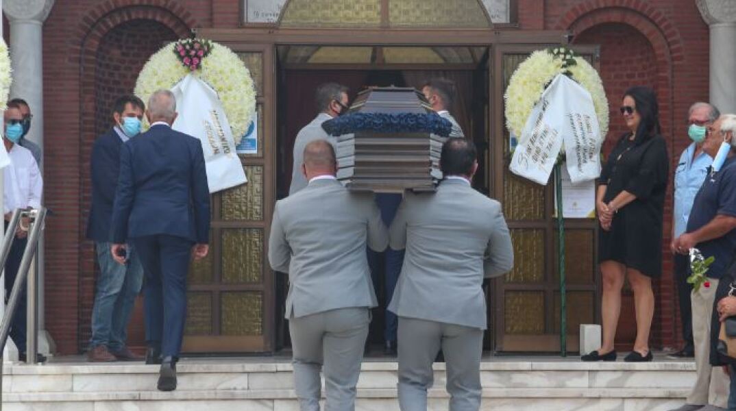 Κηδεία Ντίνου Χριστιανόπουλου