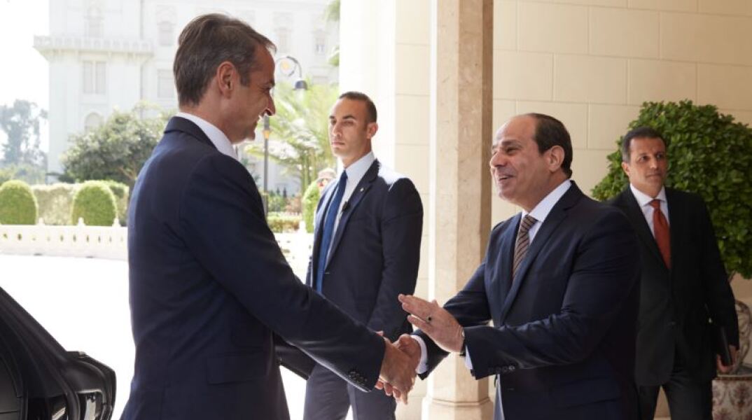 Κυριάκος Μητσοτάκης - Αμπντελ Φαταχ Αλ Σίσ