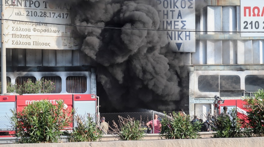 Φωτιά στην Μεταμόρφωση