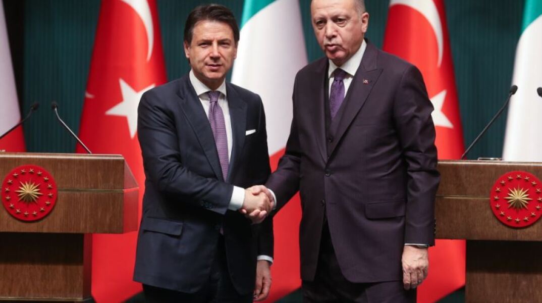 Τζουζέπε Κόντε- Ρετζέπ Ταγίπ Ερντογάν 