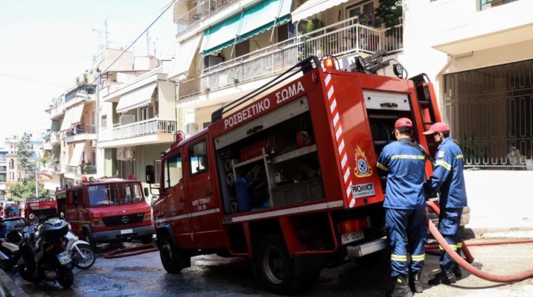Φωτιά στην Κυψέλη