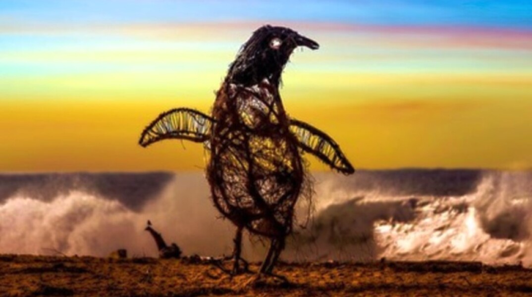 Πιτ Ρας: Ο καλλιτέχνης που φτιάχνει γλυπτά από φυσικά υλικά