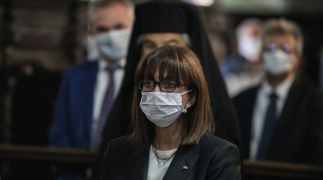 Η Πρόεδρος της Δημοκρατίας Αικατερίνη Σακελλαροπούλου