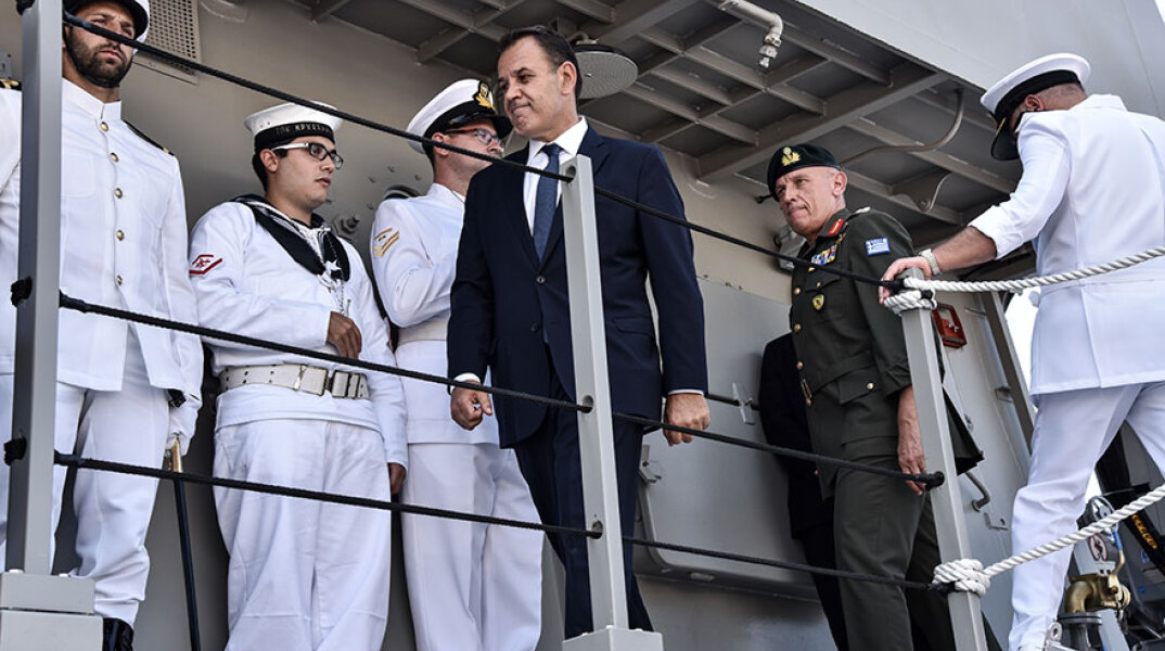 Ο υπουργός Εθνικής Άμυνας Νίκος Παναγιωτόπουλος