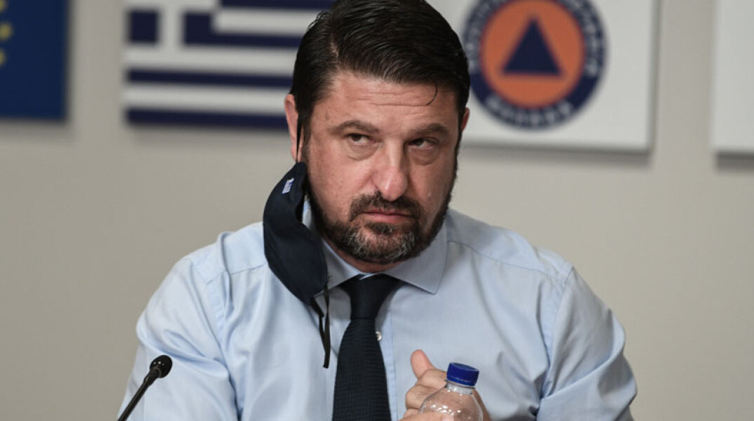  ΣΥΝΕΝΤΕΥΞΗ ΤΥΠΟΥ ΓΙΑ COVID-19 ΑΠΟ ΤΟΝ ΥΦΥΠ. ΠΟΛΙΤΙΚΗΣ ΠΡΟΣΤΑΣΙΑΣ Ν. ΧΑΡΔΑΛΙΑ 