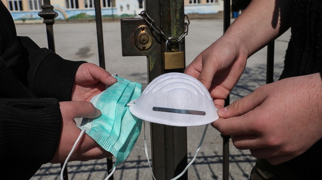 Μάσκες για κορωνοϊό