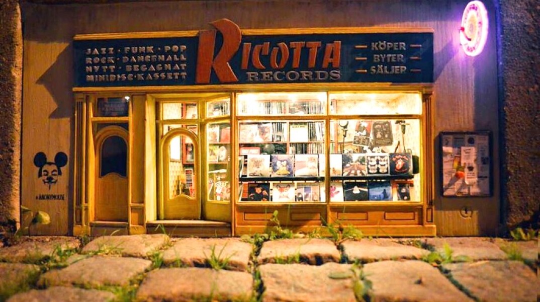 Ricotta Records: ένα «δισκοπωλείο» για ποντίκια στη Σουηδία