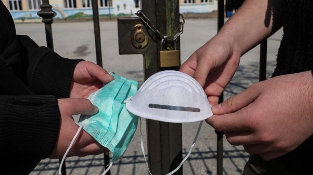 Μάσκες για κορωνοϊό 