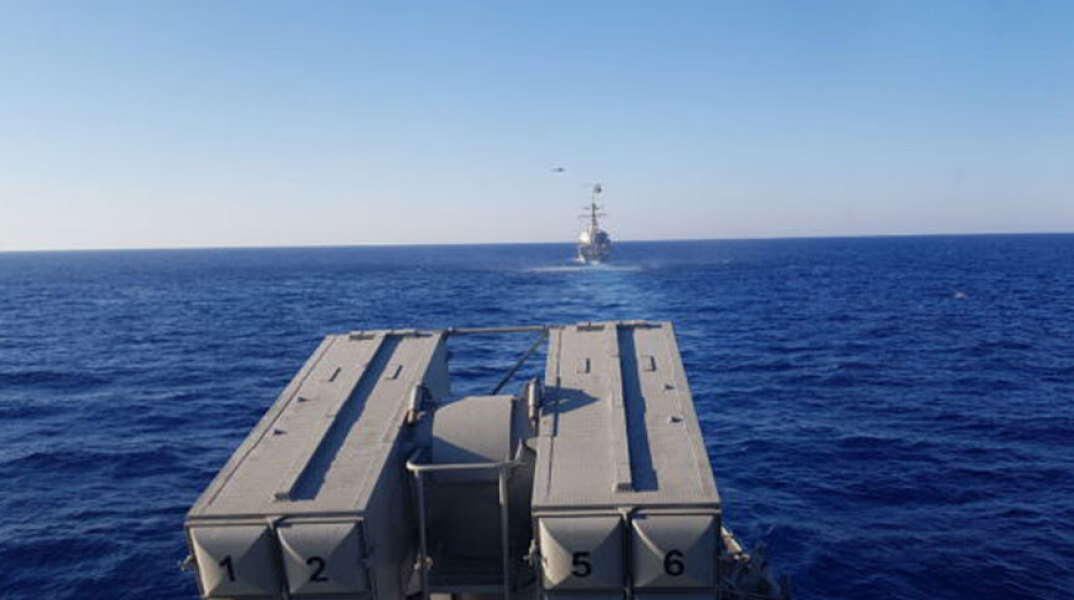 Κοινή αεροναυτική άσκηση Ελλάδας-ΗΠΑ νότια της Κρήτης © ΓΕΕΘΑ