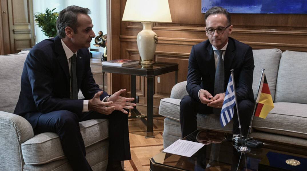 ΣΥΝΑΝΤΗΣΗ ΤΟΥ ΠΡΩΘΥΠΟΥΡΓΟΥ ΚΥΡ. ΜΗΤΣΟΤΑΚΗ ΜΕ ΤΟΝ ΥΠΕΞ ΤΗΣ ΓΕΡΜΑΝΙΑΣ Χ. ΜΑΑΣ