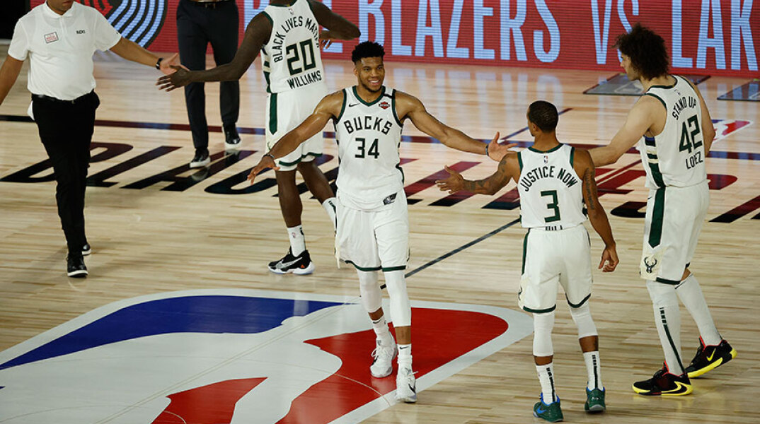 Ιστορική απόφαση από Μιλγουόκι Μπακς και Γιάννη Αντετοκούνμπο - Δεν κατέβηκαν να παίξουν τον αγώνα με το Ορλάντο, διαμαρτυρόμενοι για την αστυνομική βία