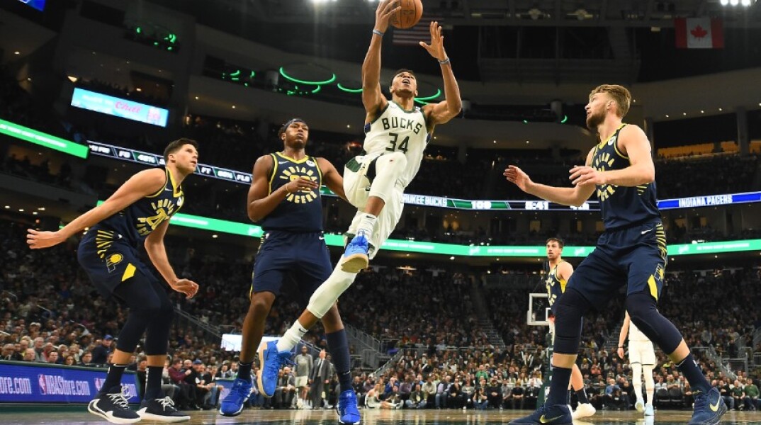 Ο Γιάννης Αντετοκούνμπο