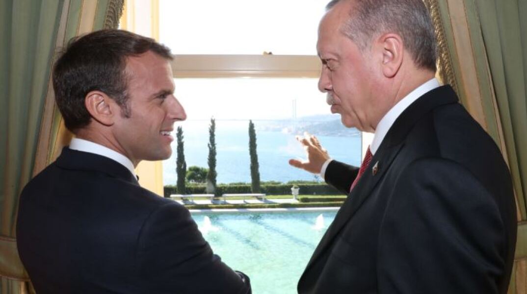 Εμανουέλ Μακρόν- Ρετζέπ Ταγίπ Ερντογάν 