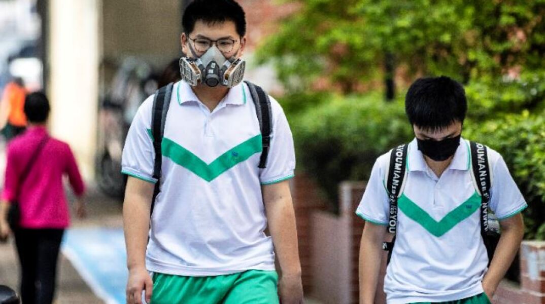 Μαθητές στην Κίνα 