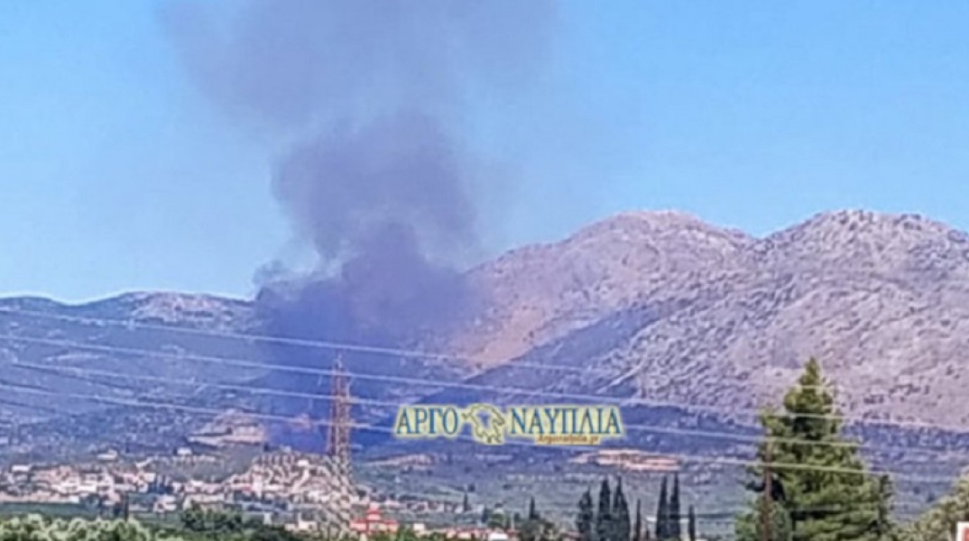 Η φωτιά στις Μυκήνες