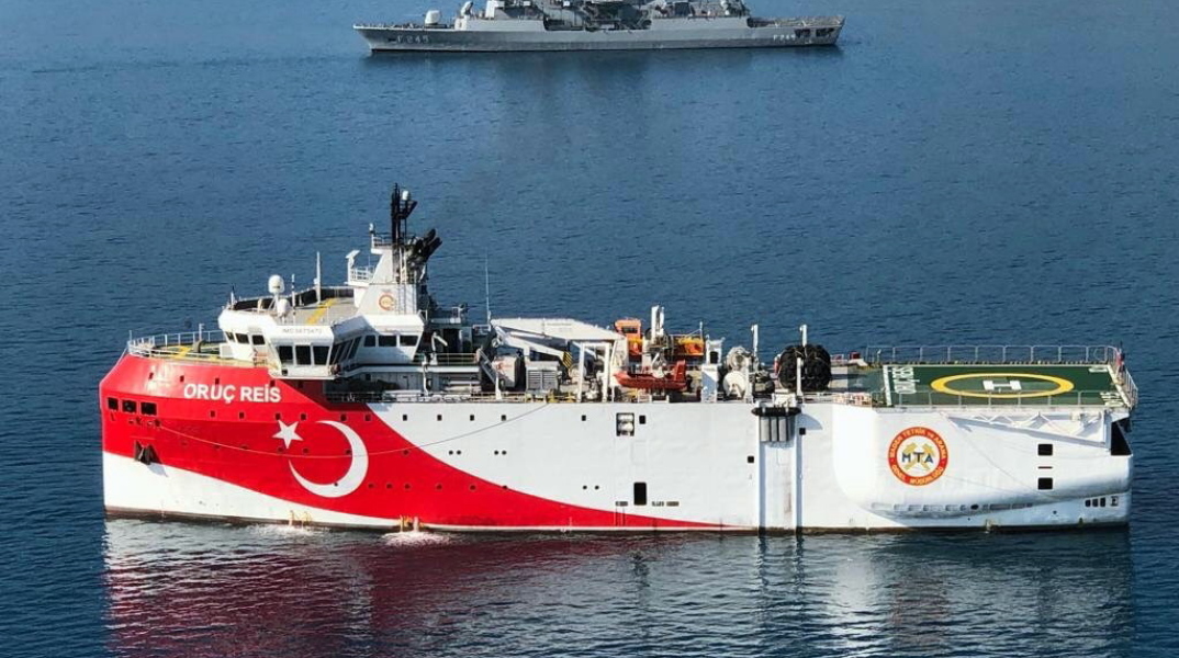 Το τουρκικό ερευνητικό πλοίο Oruc Reis