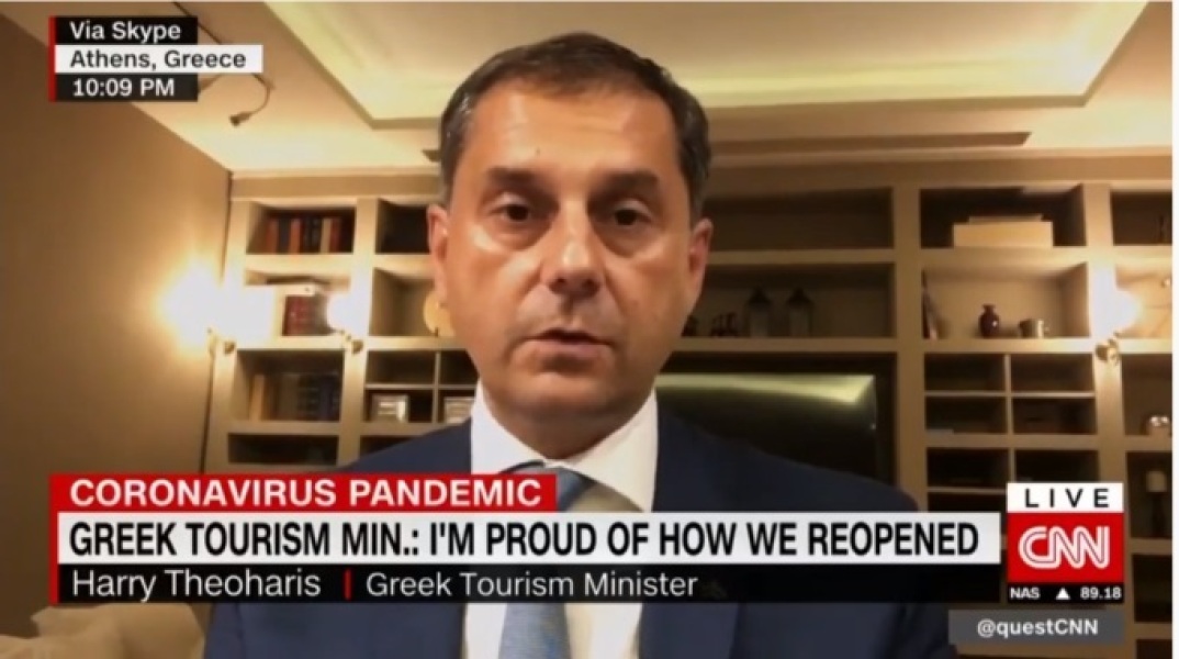 Συνέντευξη του Χάρη Θεοχάρη στο CNN