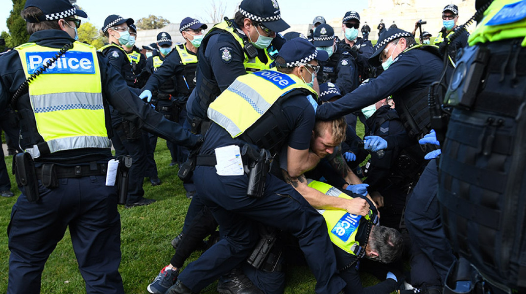 Αυστραλία: Διαδηλώσεις κατά του lockdown σε Μελβούρνη και Σίδνεϊ