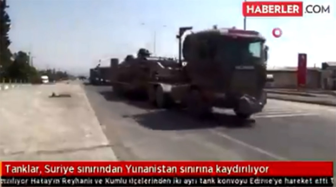 Anadolu: Διαψεύδει τη μετακίνηση τουρκικών στρατευμάτων προς Έβρο