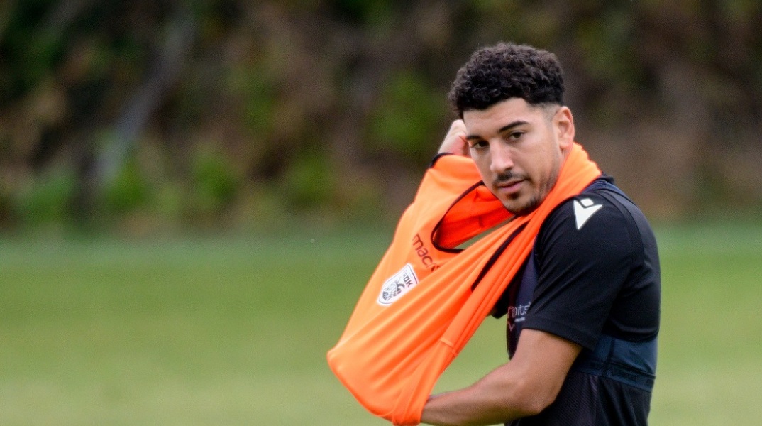 Ο ποδοσφαιριστής Δημήτρης Λημνιός