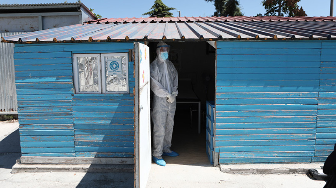 Μόρια - Κρούσματα κορωνοϊού 