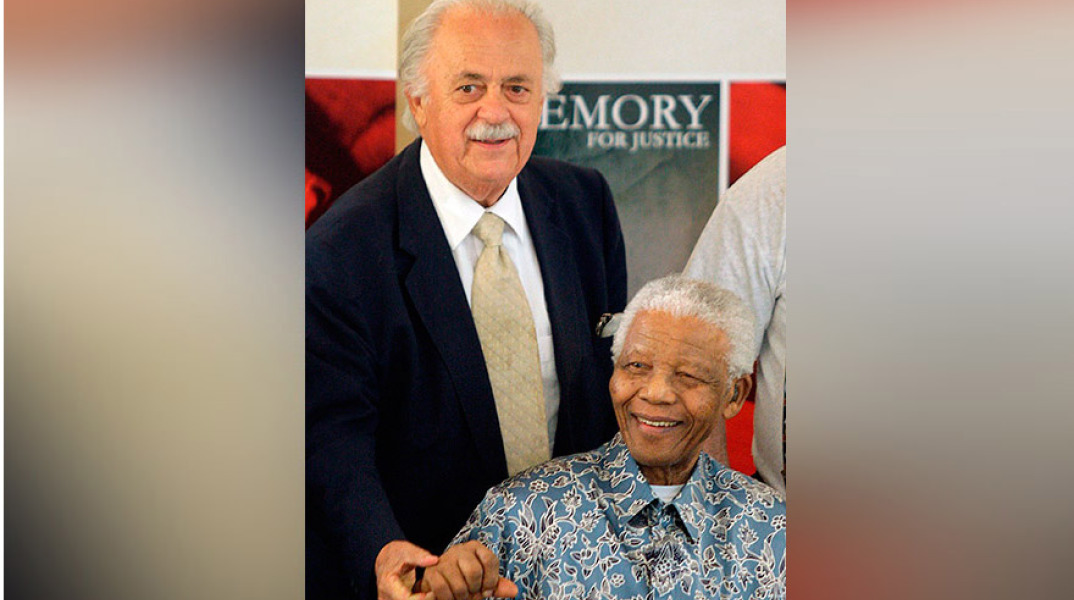 Γιώργος Μπίζος & Νέλσον Μαντέλα