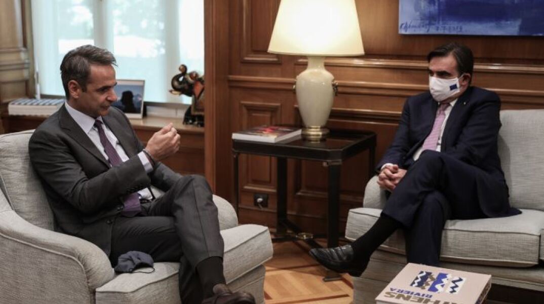 Κυριάκος Μητσοτάκης - Mαργαρίτης Σχοινάς 