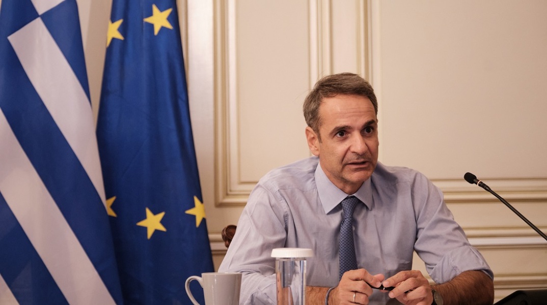 Ο πρωθυπουργός Κυριάκος Μητσοτάκης 