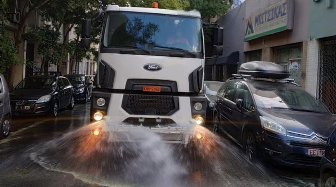 Δήμος Αθηναίων: Κυριακή καθαριότητας & απολύμανσης στα Εξάρχεια 