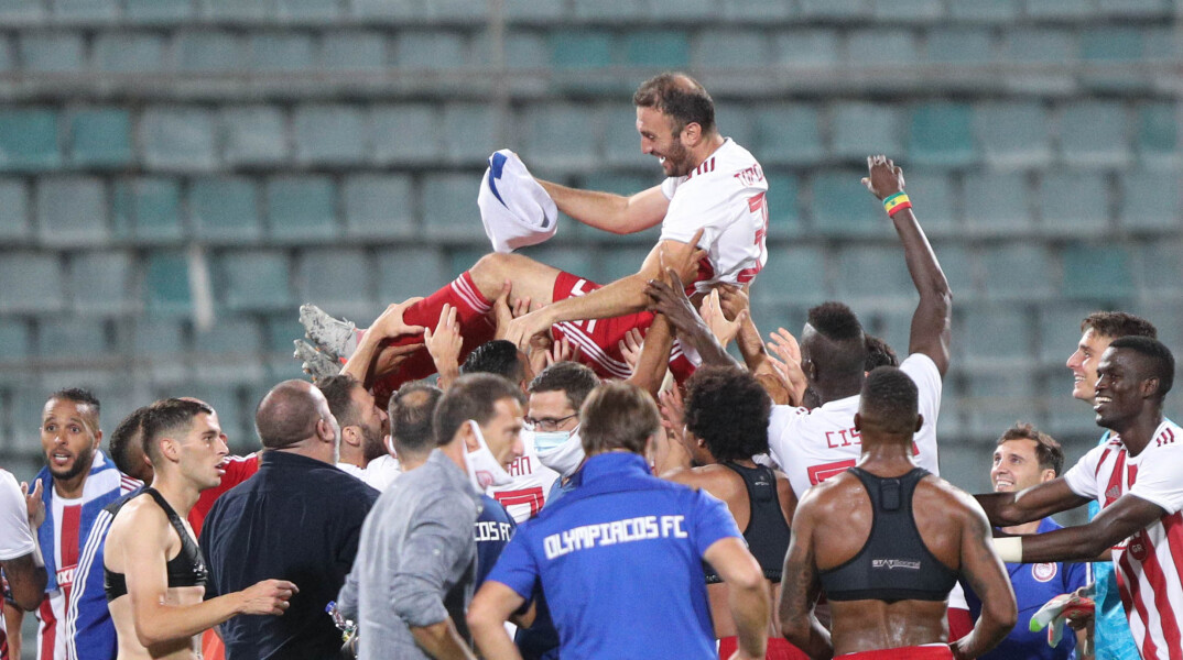 Ο ποδοσφαιριστής Βασίλης Τοροσίδης