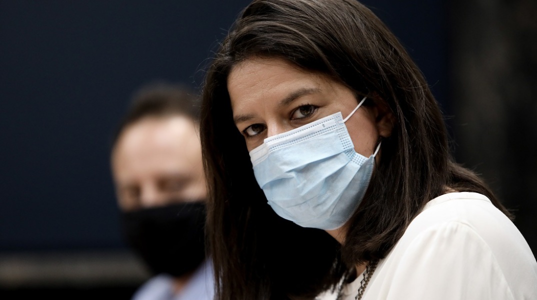 Η υπουργός Παιδείας, Νίκη Κεραμέως