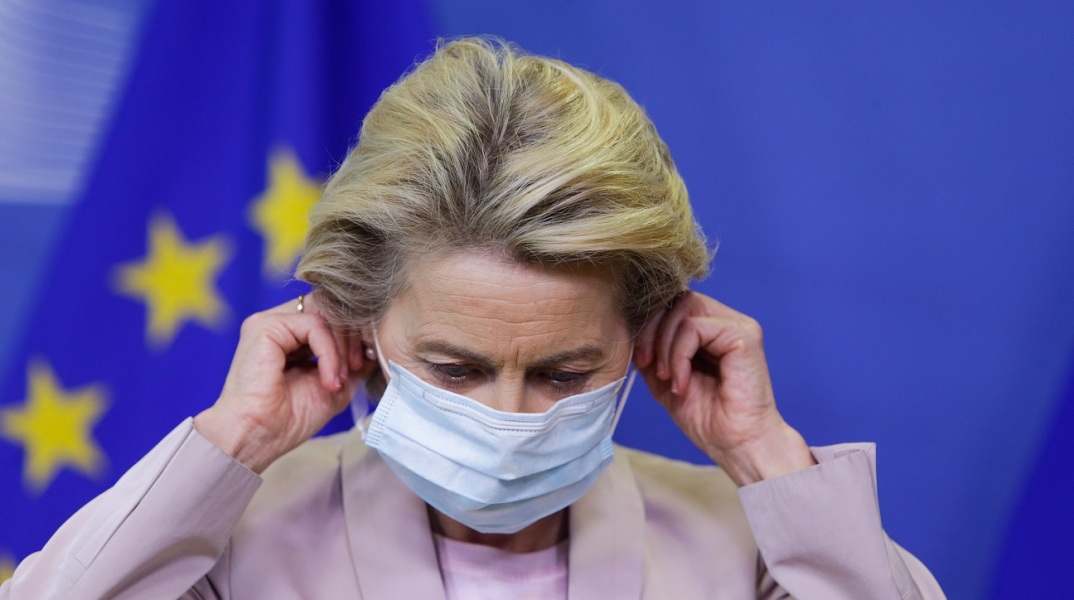 Η πρόεδρος της Κομισιόν Ursula von der Leyen