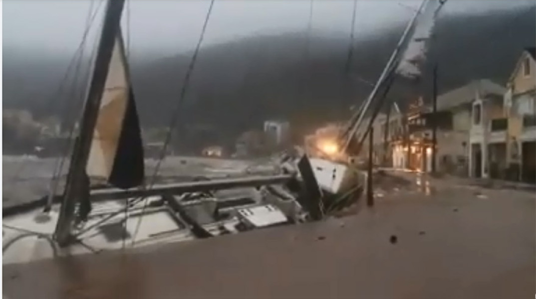 O « Ιανός» χτυπά την Κεφαλονιά 