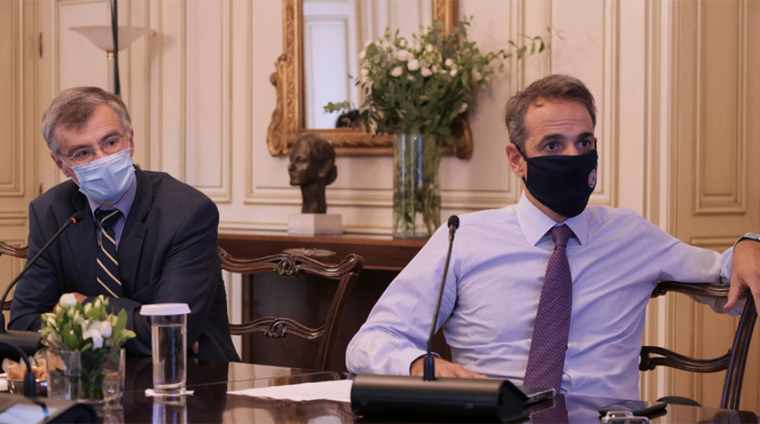 Σωτήρης Τσιόδρας - Κυριάκος Μητσοτάκης 