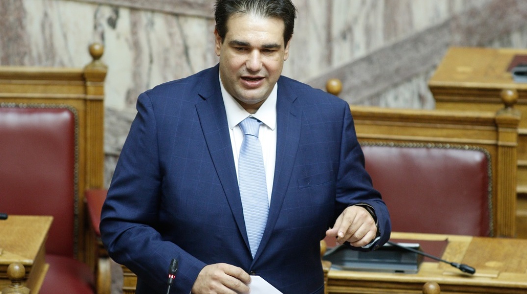 Ο υφυπουργός Εσωτερικών, Θοδωρής Λιβάνιος 