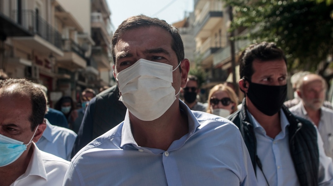 Ο πρόεδρος του ΣΥΡΙΖΑ, Αλέξης Τσίπρας