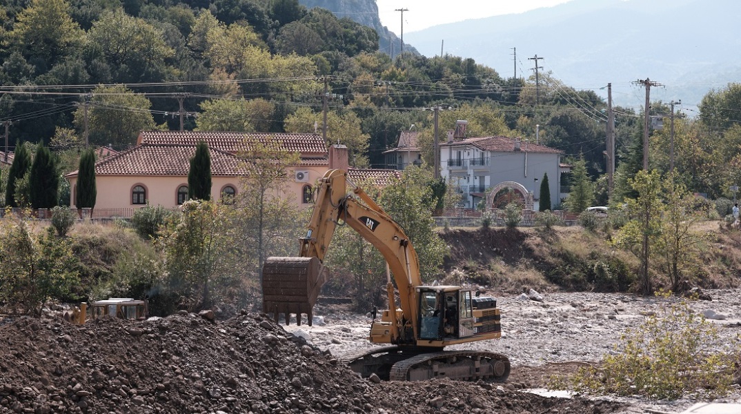 Καταστροφές από την κακοκαιρία στην Καρδίτσα