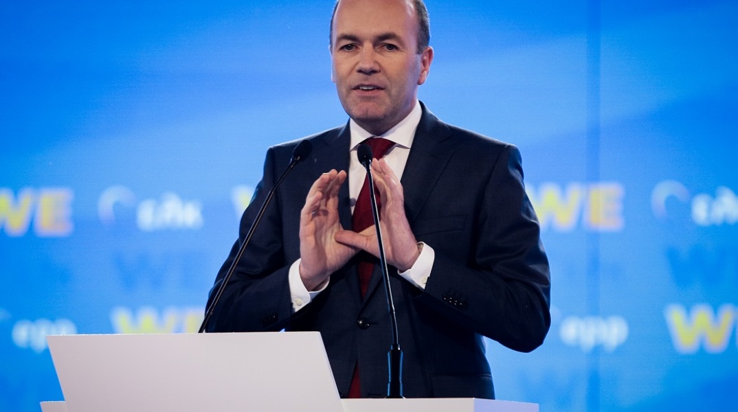 Ο επικεφαλής του ΕΛΚ στο Ευρωκοινοβούλιο Mάνφρεντ Βέμπερ 