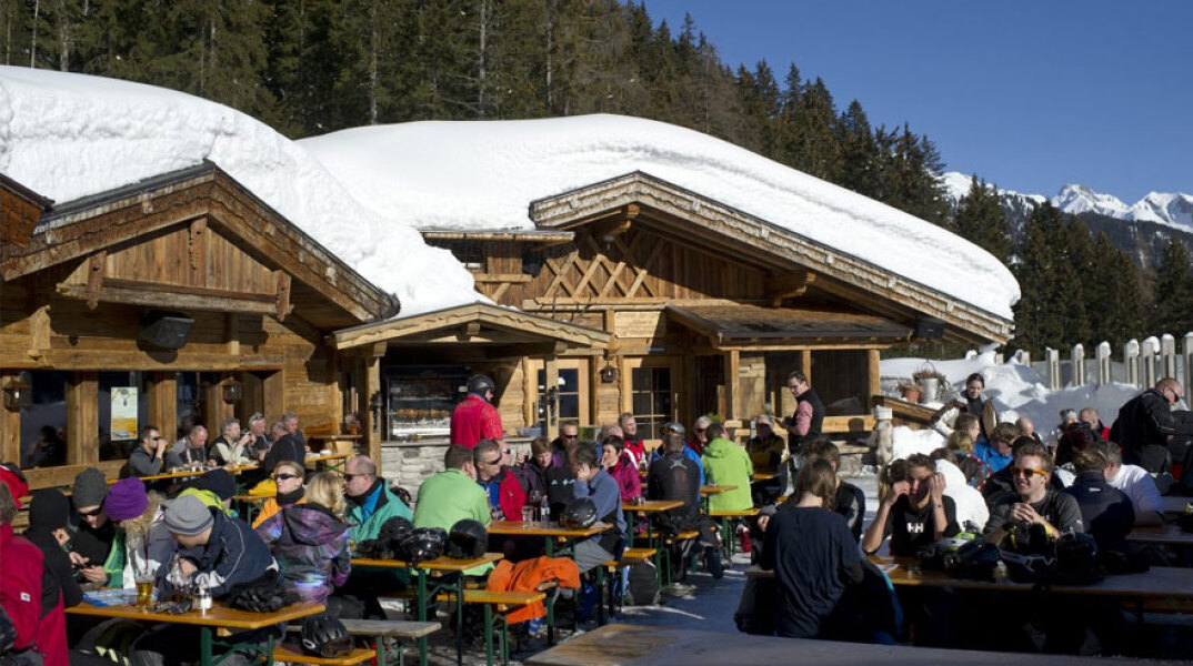 Χιονοδρομικό κέντρο στην Αυστρία